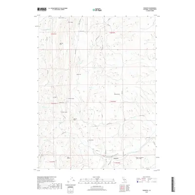 2018 Map of Paskenta, 2018 Print