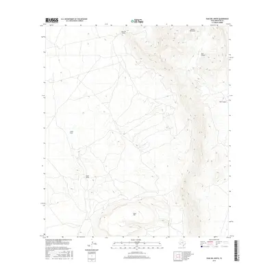 2016 Map of Paso Del Norte, 2016 Print
