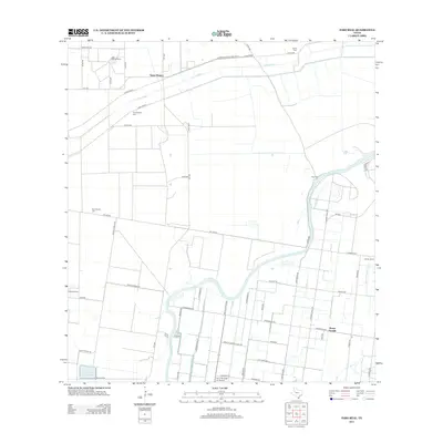 2013 Map of Paso Real, 2013 Print
