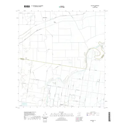 2019 Map of Paso Real, 2019 Print