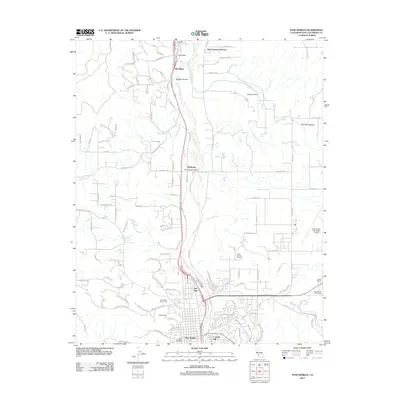 2012 Map of Paso Robles, 2012 Print