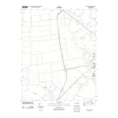 2010 Map of Pasquotank, 2010 Print