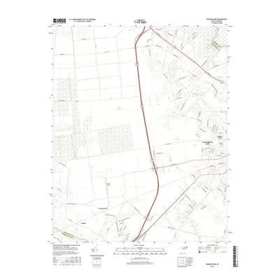 2016 Map of Pasquotank, 2016 Print