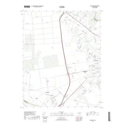 2019 Map of Pasquotank, 2019 Print