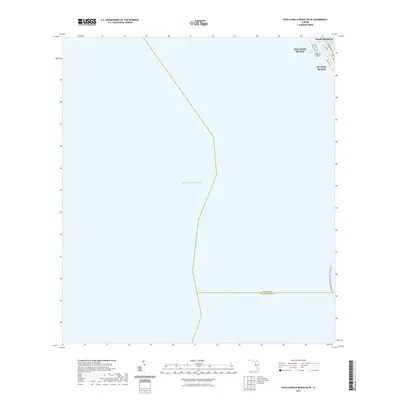 2021 Map of Pass-a-Grille Beach OE W, 2021 Print