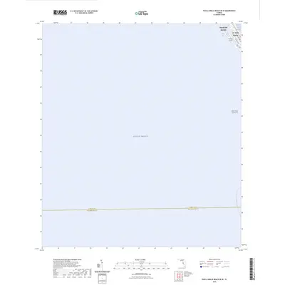 2024 Map of Pass-a-Grille Beach OE W, 2024 Print