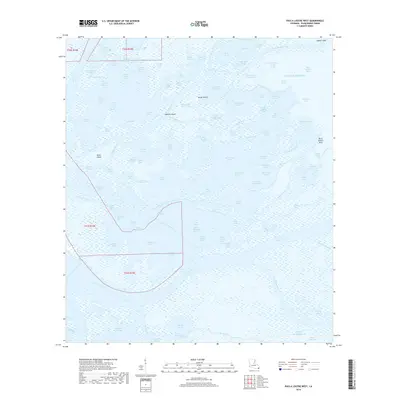 2018 Map of Pass a Loutre West, 2018 Print