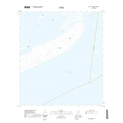 2022 Map of Pass Cavallo SW, 2022 Print