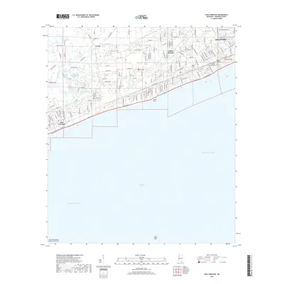 2018 Map of Pass Christian, 2018 Print
