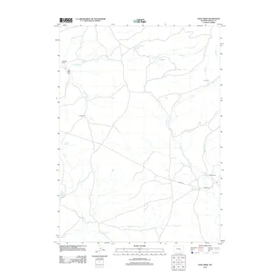 2012 Map of Pass Creek, 2012 Print