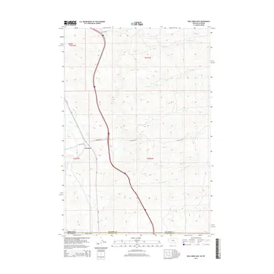 2014 Map of Pass Creek East, 2014 Print