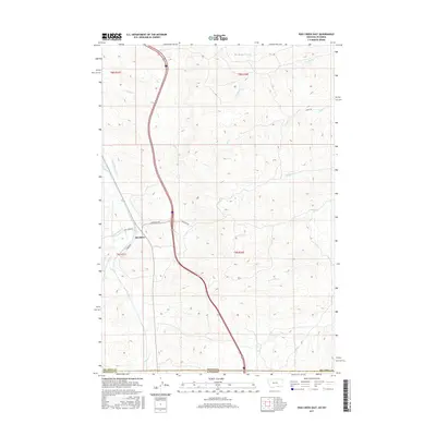 2017 Map of Pass Creek East, 2017 Print