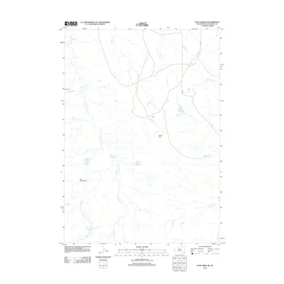2012 Map of Pass Creek NE, 2012 Print