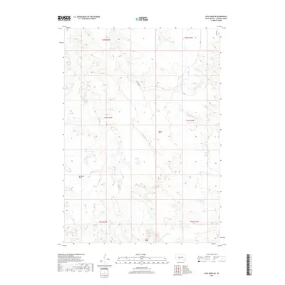 2017 Map of Pass Creek NE, 2017 Print