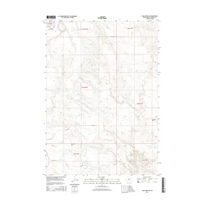 2015 Map of Pass Creek NW, 2015 Print