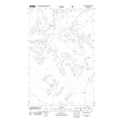 2011 Map of Pass Creek, 2011 Print