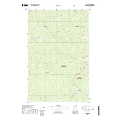 2020 Map of Pass Creek, 2020 Print