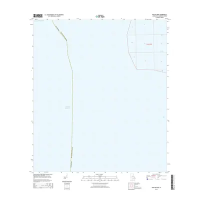 2015 Map of Pass du Bois, 2015 Print