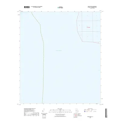 2018 Map of Pass du Bois, 2018 Print
