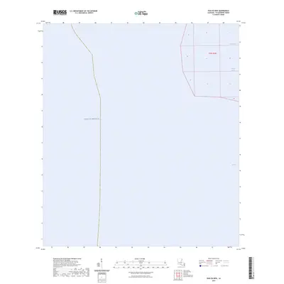 2024 Map of Pass du Bois, 2024 Print