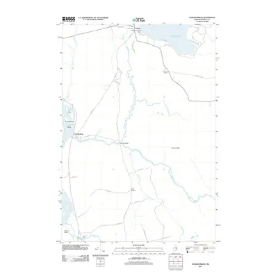 2011 Map of Passadumkeag, 2011 Print