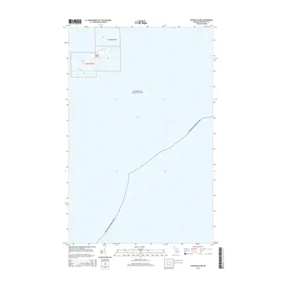 2014 Map of Passage Island, 2014 Print