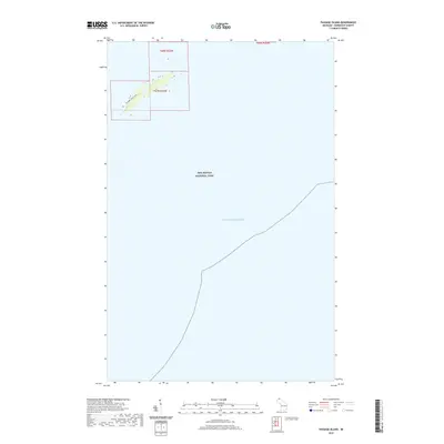 2019 Map of Passage Island, 2019 Print