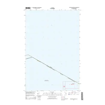 2014 Map of Passage Island OE N, 2014 Print