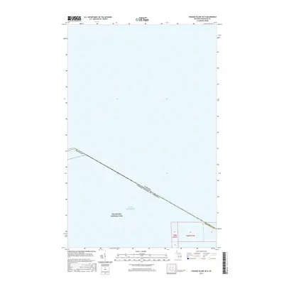 2017 Map of Passage Island OE N, 2017 Print