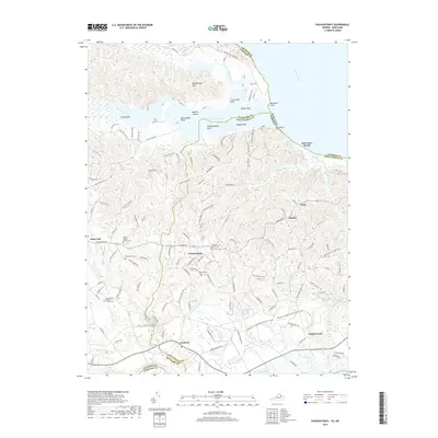 2019 Map of Passapatanzy, 2019 Print