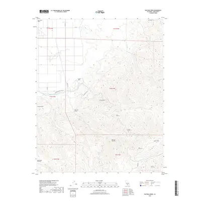 2018 Map of Pastoria Creek, 2018 Print