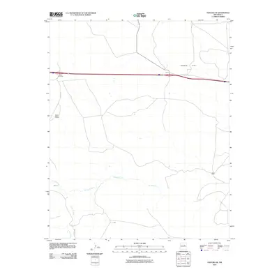 2010 Map of Pastura NE, 2010 Print