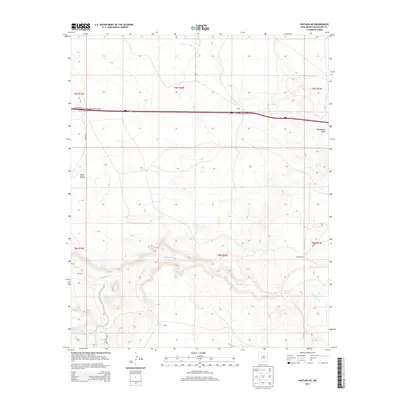 2013 Map of Pastura NE, 2013 Print