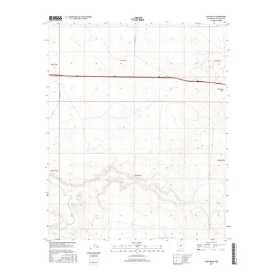 2017 Map of Pastura NE, 2017 Print