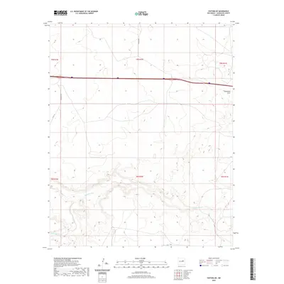 2020 Map of Pastura NE, 2020 Print