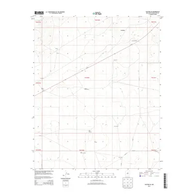 2013 Map of Pastura SE, 2013 Print