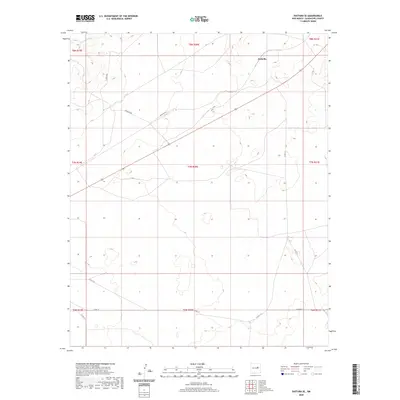 2020 Map of Pastura SE, 2020 Print