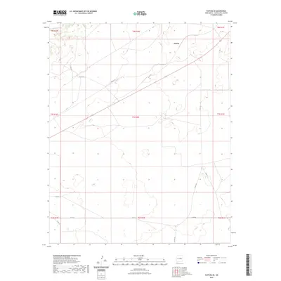 2023 Map of Pastura SE, 2023 Print