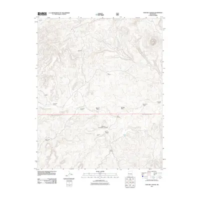 2011 Map of Pasture Canyon, 2011 Print