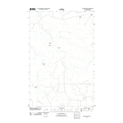 2011 Map of Pasture Creek, 2011 Print