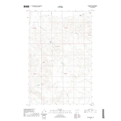 2020 Map of Pasture Creek, 2020 Print
