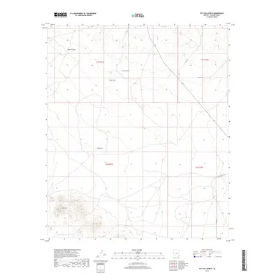 2018 Map of Pat Hills North, 2018 Print