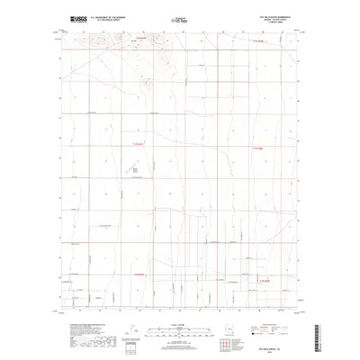 2018 Map of Pat Hills South, 2018 Print