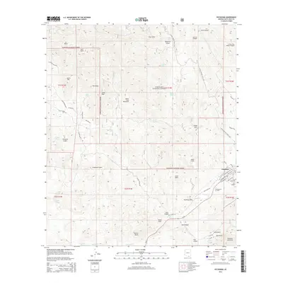 2014 Map of Patagonia, 2014 Print