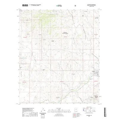 2021 Map of Patagonia, 2021 Print