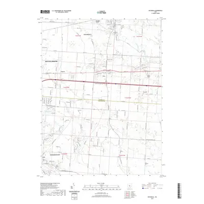 2019 Map of Pataskala, 2019 Print