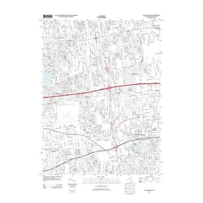 2013 Map of Patchogue, 2013 Print