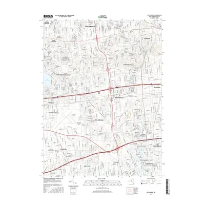 2016 Map of Patchogue, 2016 Print