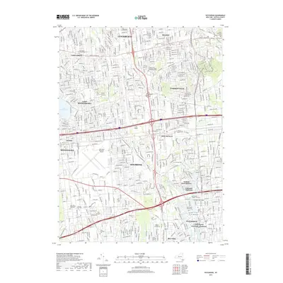 2019 Map of Patchogue, 2019 Print