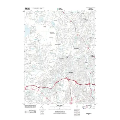 2011 Map of Paterson, 2011 Print